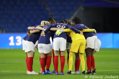 Foot féminin FRANCE-BRESIL