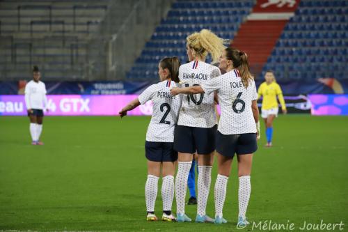 Foot féminin FRANCE-BRESIL