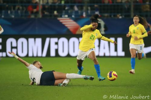 Foot féminin FRANCE-BRESIL