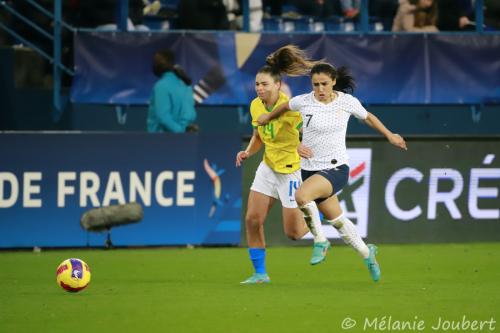 Foot féminin FRANCE-BRESIL