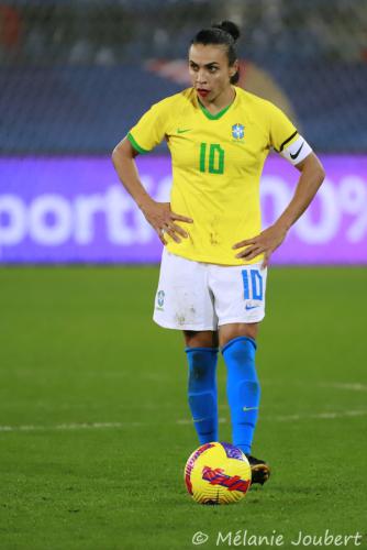 Foot féminin FRANCE-BRESIL