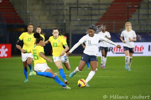 Foot féminin FRANCE-BRESIL