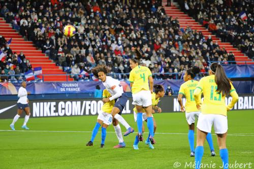 Foot féminin FRANCE-BRESIL