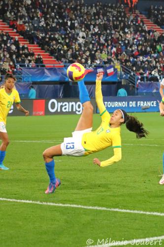 Foot féminin FRANCE-BRESIL