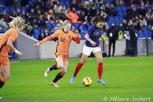 Foot féminin FRANCE-PAYS-BAS