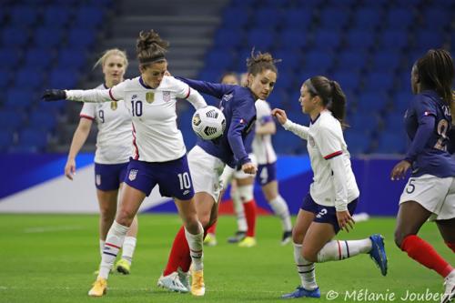 Foot féminin FRANCE-USA