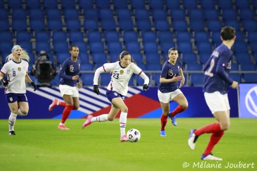 Foot féminin FRANCE-USA